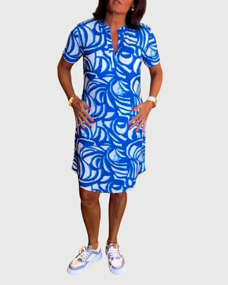 Elle™ | Flattering Avenue Walk Dress