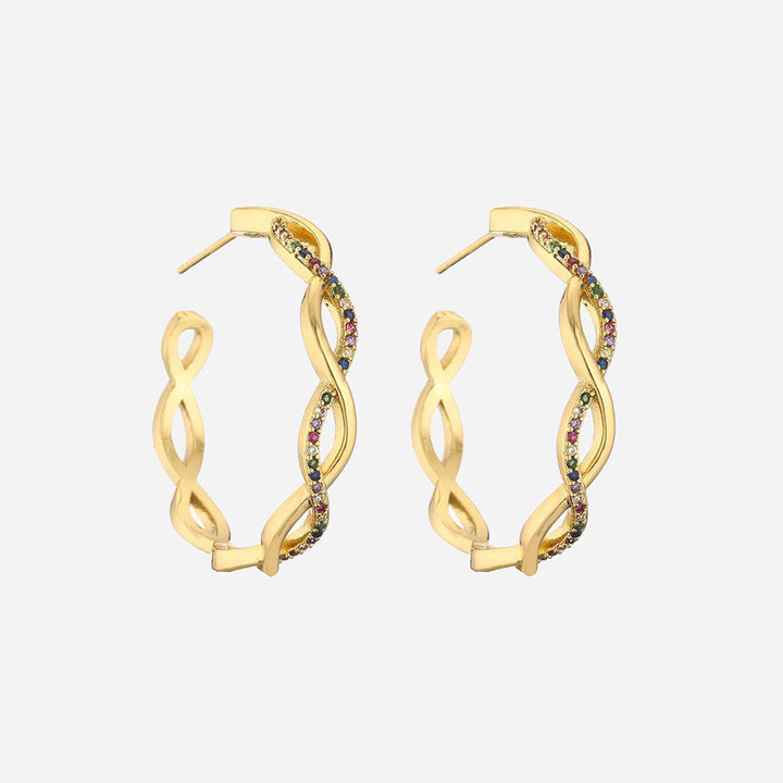 Julenyssa | Wave Earrings 18K Gold