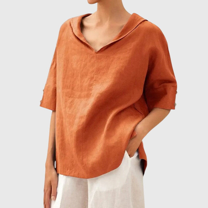 Ayla™ | Blouse - Orange