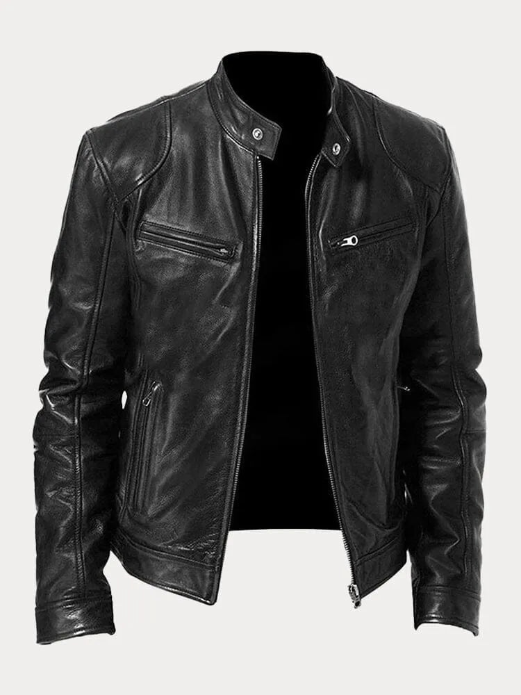 JAMES | CASUAL LEATHER JACKET