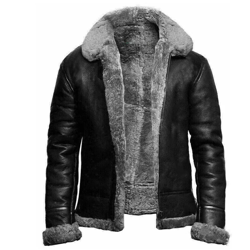 RIVI™ | LEATHER WINTER COAT