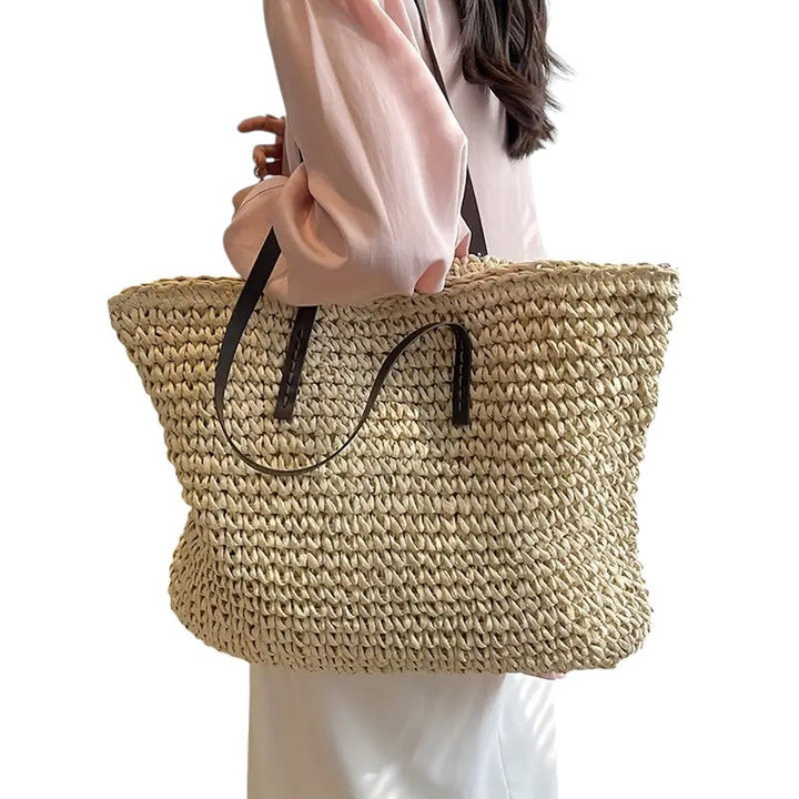 Olivia - Woven Tote Bag